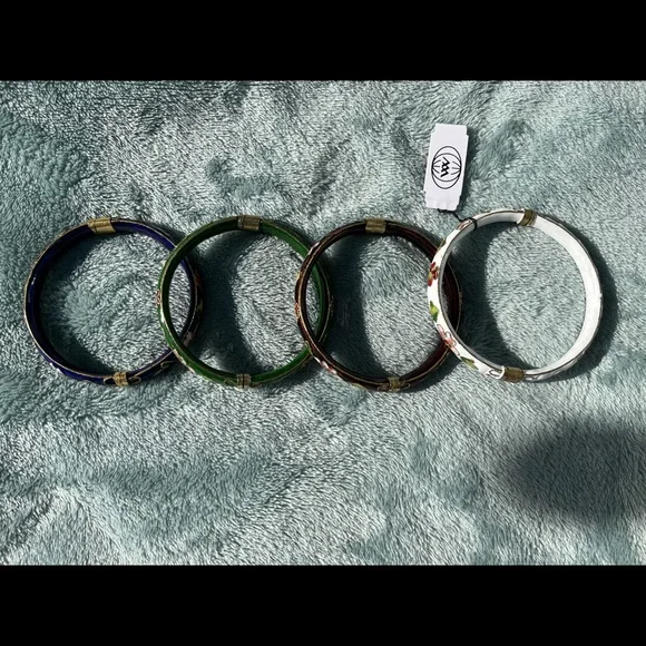 Chinese Cloisonne Bracelet (with Clasp) - Picture 3 of 4